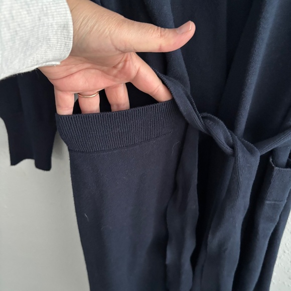 Kerri Rosenthal X Roller Rabbit London Long Navy Cardigan - Picture 5 of 13